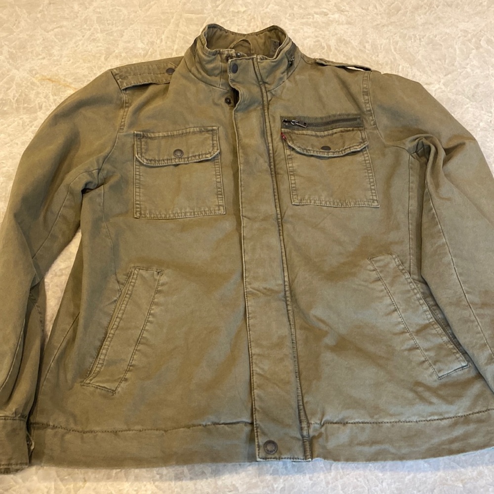Levi’s Washed Cotton Military Jacket Gem